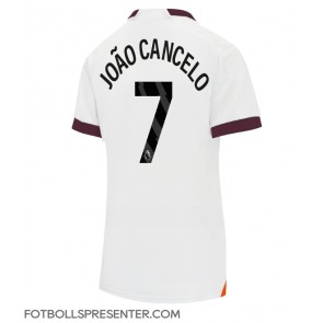 Manchester City Joao Cancelo #7 Borta Matchtröja Dam 2023-24 Kortärmad